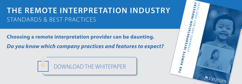 Remote Interpretation White Paper Web Banner - 2022